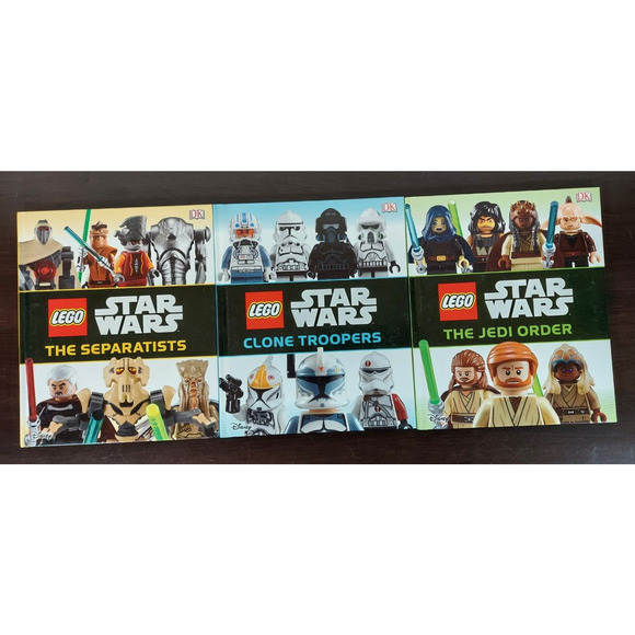 DK LEGO Star Wars 10 Books Disney REBEL HEROES-FORCE AWAKENS-ROGUES & VILLAINS - Picture 2 of 8